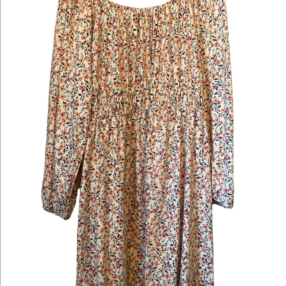 Vibe Sportswear Long Sleeve Floral Dress - Picture 6 of 13